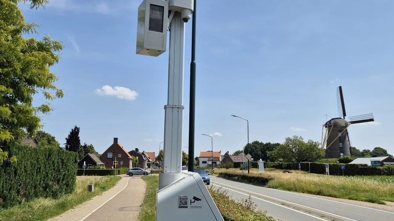 Flitspalen registreerden flink minder verkeersovertredingen in Land van Cuijk