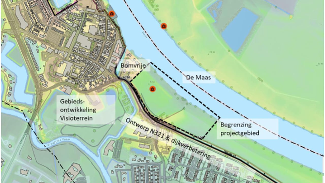Plannen voor extra parkeerplaatsen bij Bomvrije in Grave worden verder uitgewerkt
